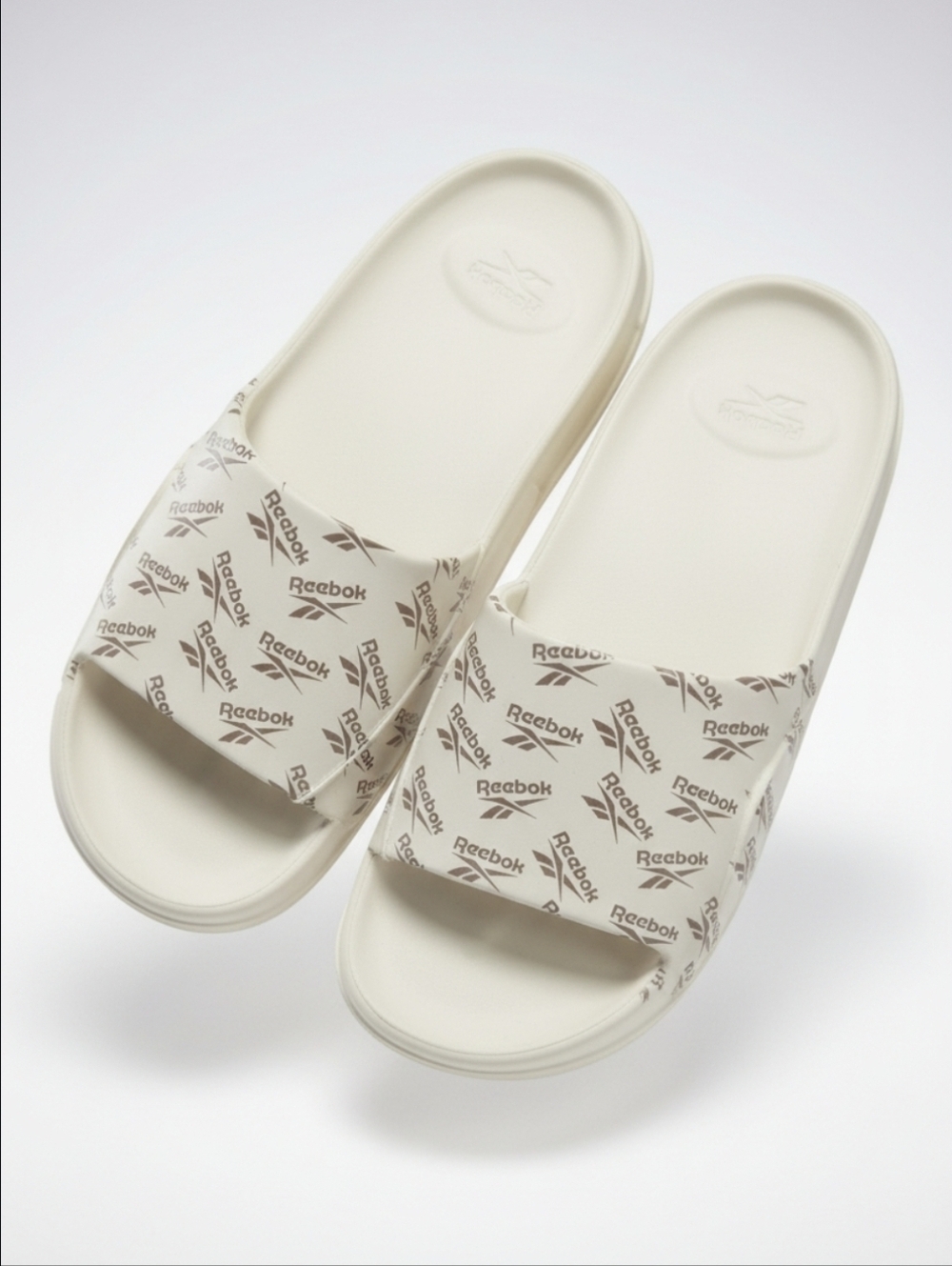 Reebok | Recovery Foam Classic Logo Monogrammed After Workout Slides -NWT!